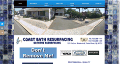 Desktop Screenshot of coastbath.com